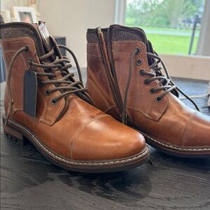 Men's Classic Tan Leather Boots